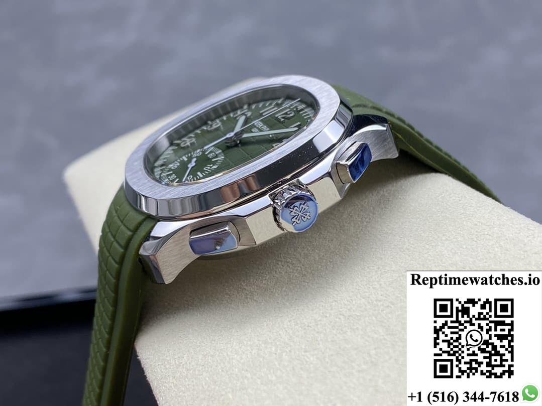 Patek Philippe AQUANAUT 5968G-010 GR Factory Date Display