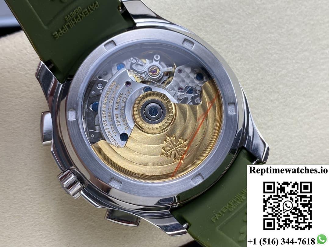 Patek Philippe AQUANAUT 5968G-010 GR Factory Date Display
