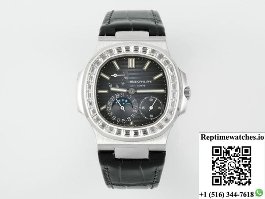 Patek Philippe Nautilus 5722G-001 PPF factory V3 diamond bezel