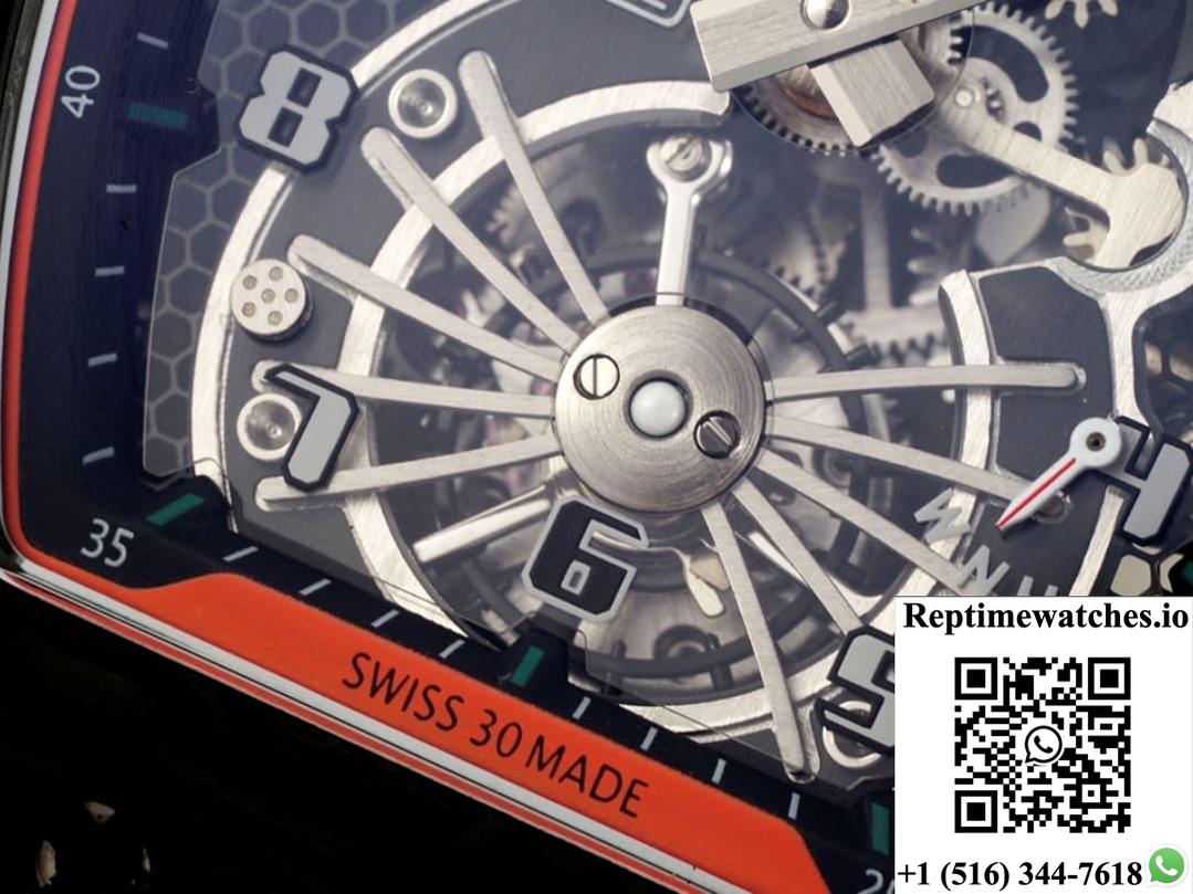 Richard Miller Men’s RM21-02 RM Factory Rubber Strap