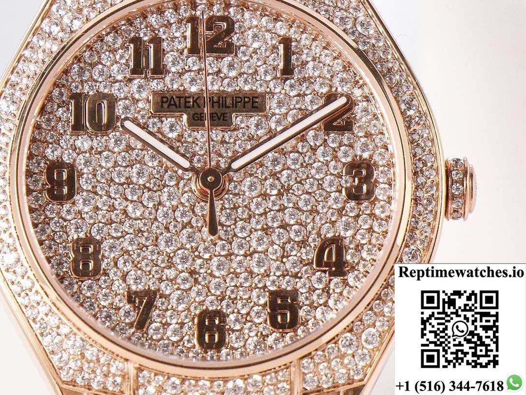 Patek Philippe TWENTY~4 7300-1450R-001 SJ Factory Diamond Crown