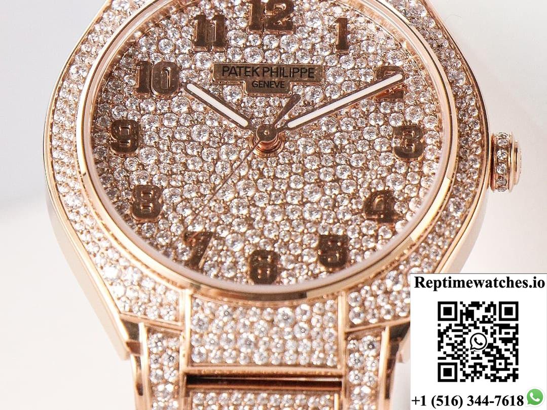 Patek Philippe TWENTY~4 7300-1450R-001 SJ Factory Diamond Crown