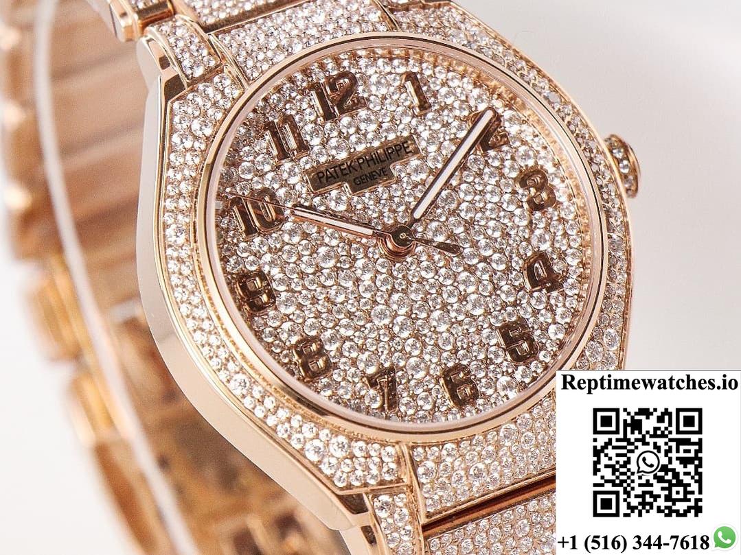 Patek Philippe TWENTY~4 7300-1450R-001 SJ Factory Diamond Crown