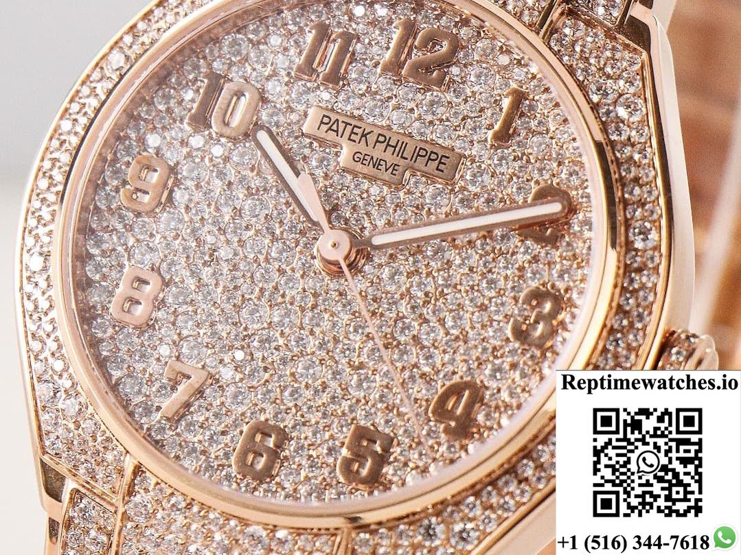 Patek Philippe TWENTY~4 7300-1450R-001 SJ Factory Diamond Crown