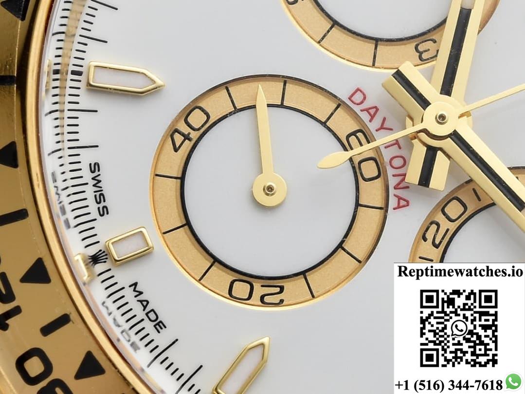 Rolex Daytona M126508-0001 Clean factory gold color bezel