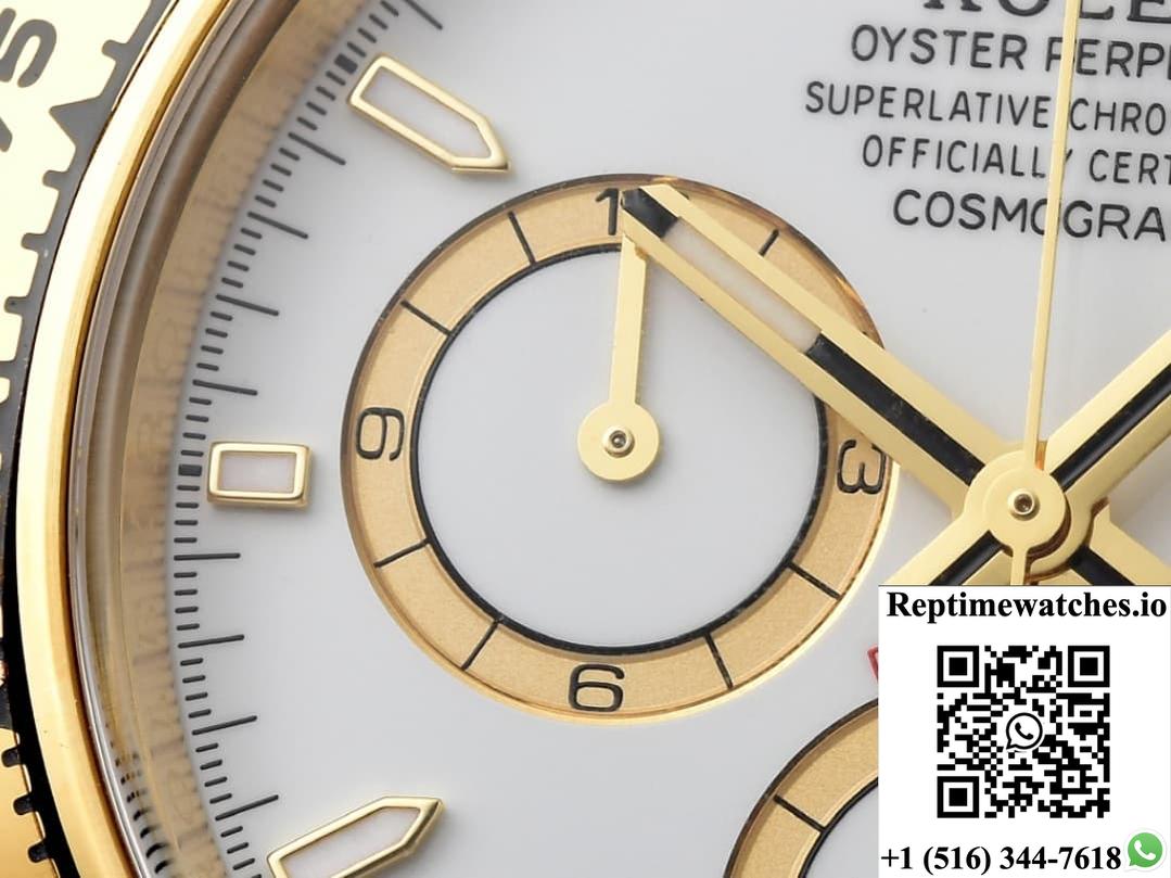 Rolex Daytona M126508-0001 Clean factory gold color bezel