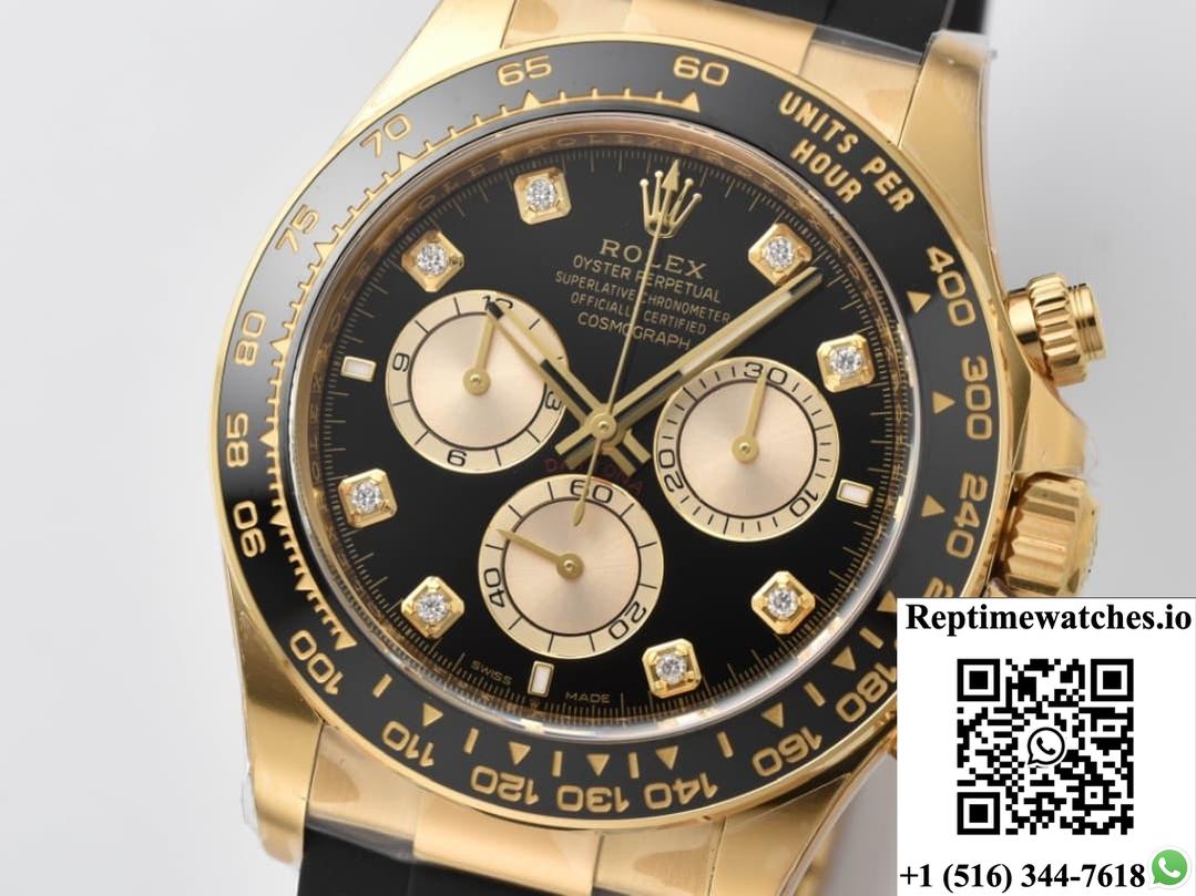 Rolex Daytona M126518ln-0005 Clean Factory Rubber Strap