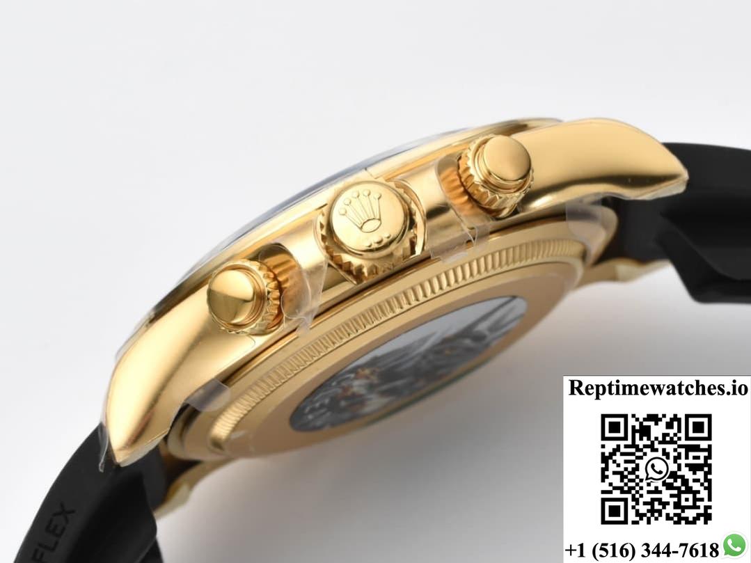 Rolex Daytona M126518ln-0005 Clean Factory Rubber Strap