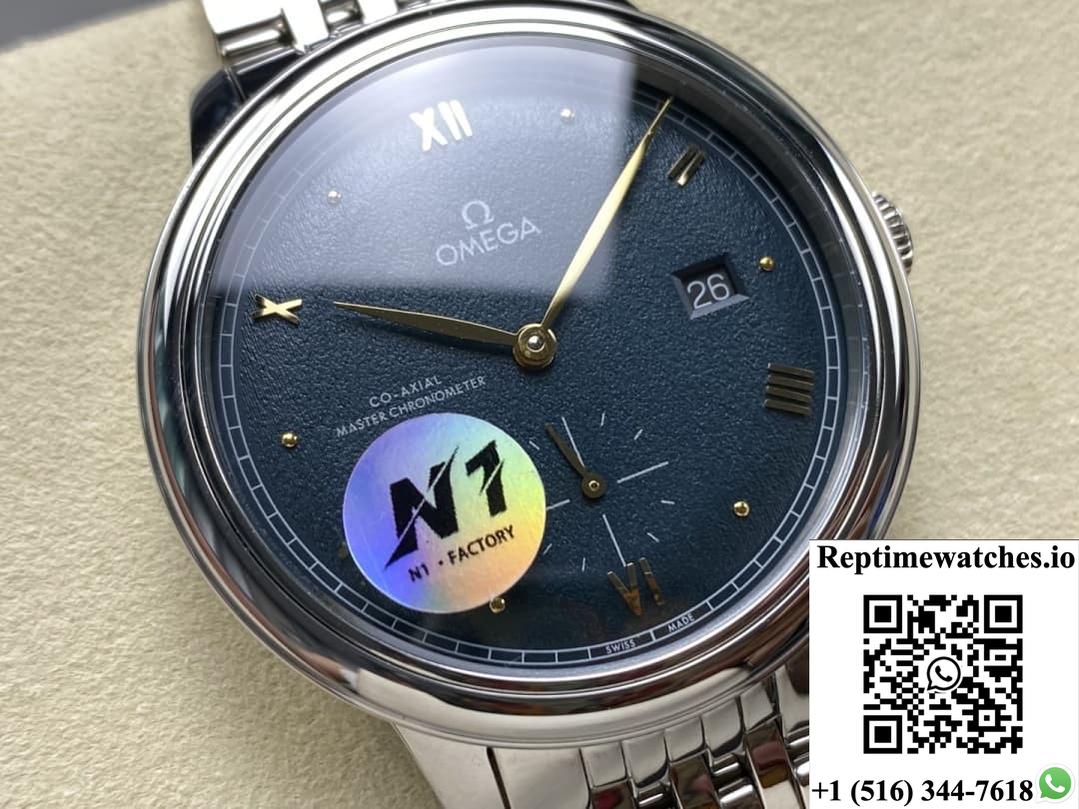 Omega De Ville 434.10.41.20.10.001 N1 factory stainless steel case