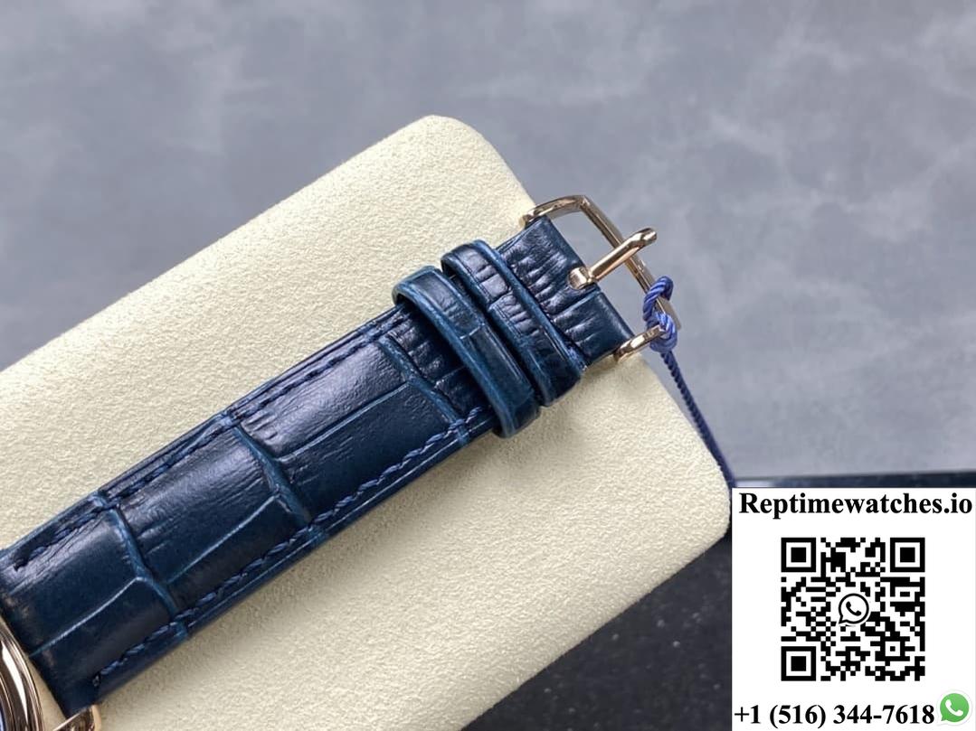 Omega De Ville 434.53.41.20.03.001 N1 factory crocodile leather strap