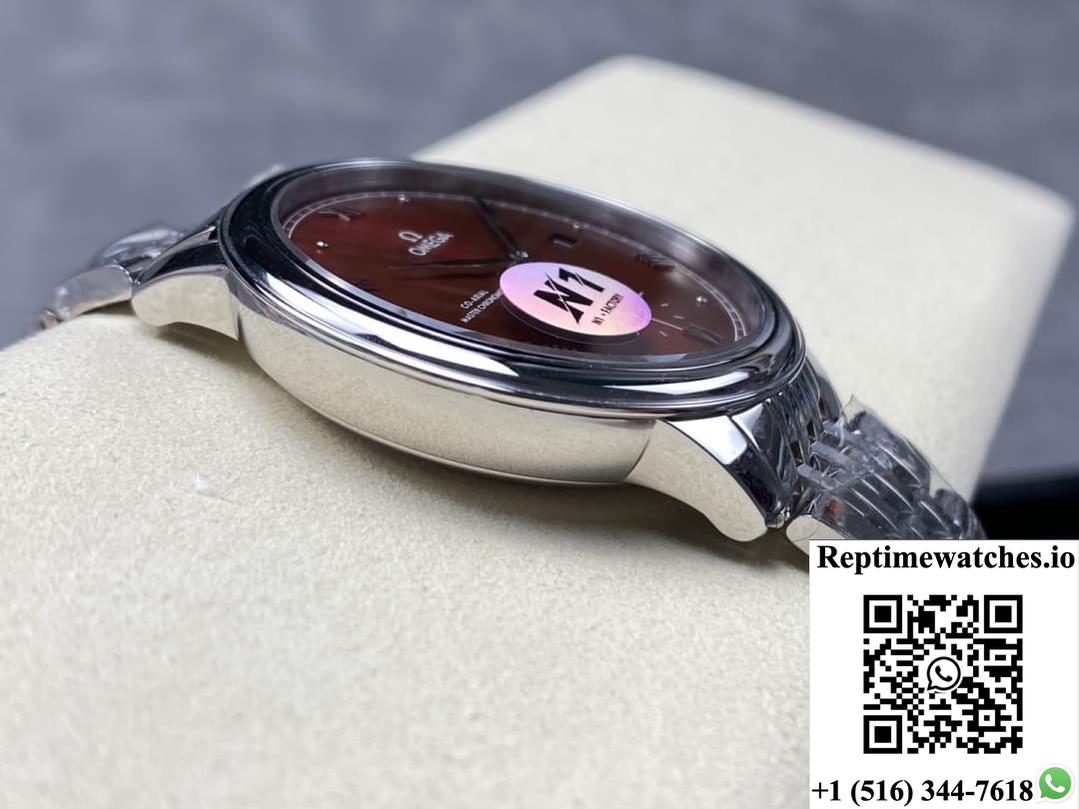 Omega De Ville 434.10.41.20.11.001 N1 factory stainless steel strap