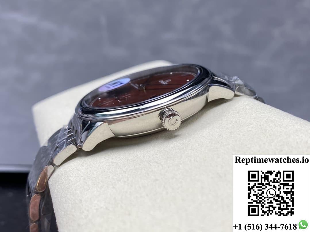 Omega De Ville 434.10.41.20.11.001 N1 factory stainless steel strap