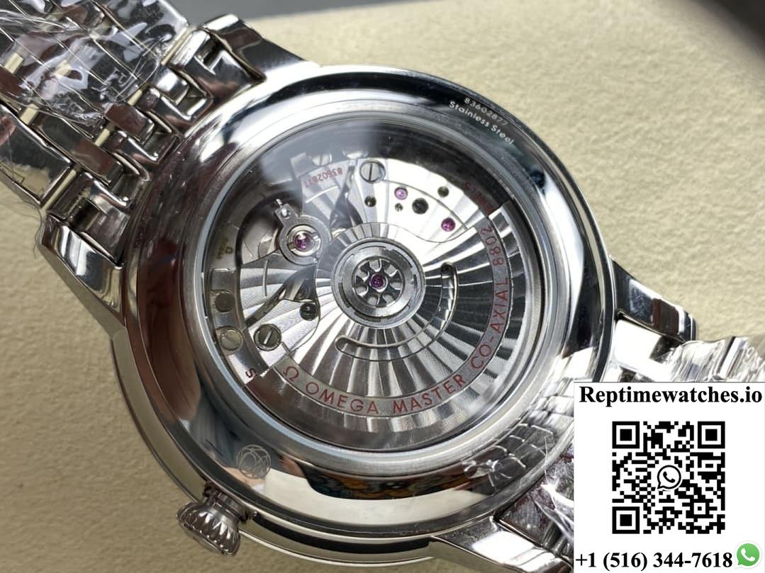 Omega De Ville 434.10.41.20.11.001 N1 factory stainless steel strap