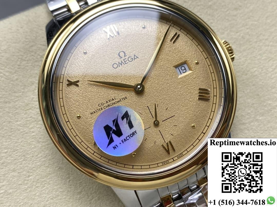 Omega De Ville 434.20.41.20.08.001 N1 factory back transparent bottom