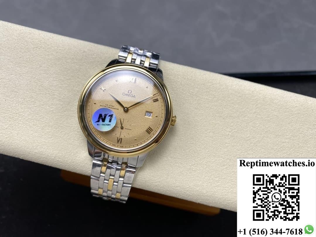 Omega De Ville 434.20.41.20.08.001 N1 factory back transparent bottom