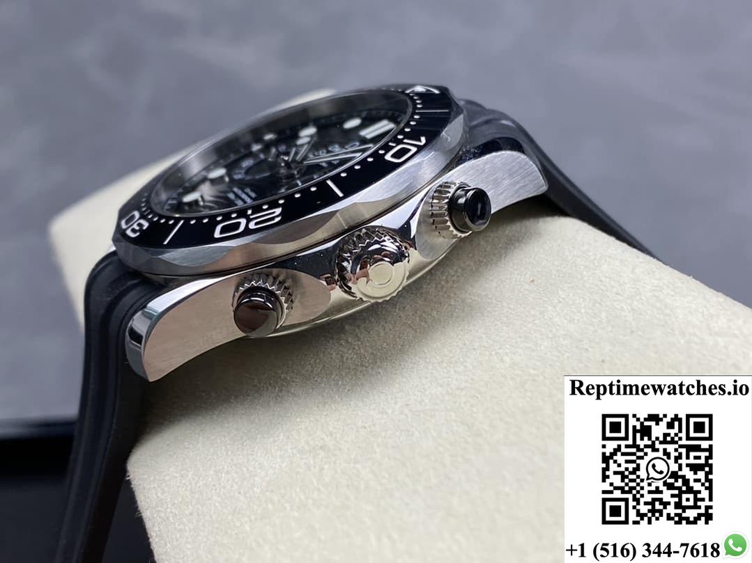 Omega Seamaster 210.32.44.51.01.001 N1 factory rubber strap