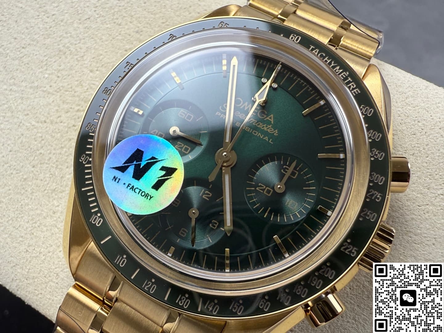 Omega Speedmaster 310.60.42.50.10.001 N1 Factory Sapphire Crystal