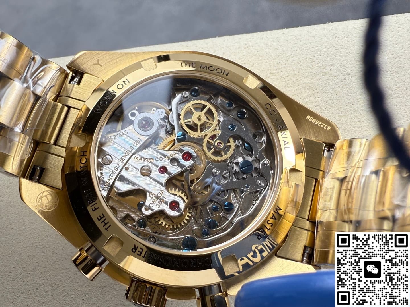 Omega Speedmaster 310.60.42.50.99.002 N1 Factory Transparent Back