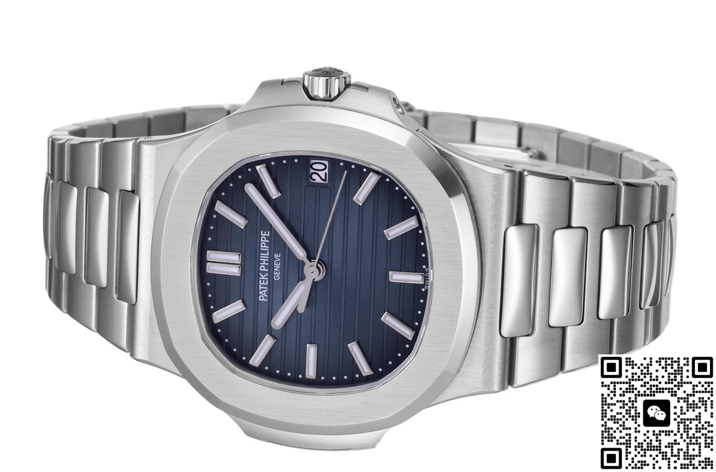 Patek Philippe Nautilus 5711-1P BB Factory Date Display