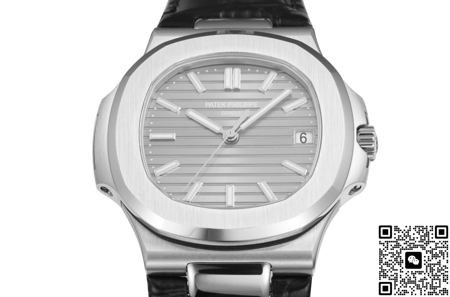 Patek Philippe Nautilus 5711G-001 BB Factory Crocodile Skin