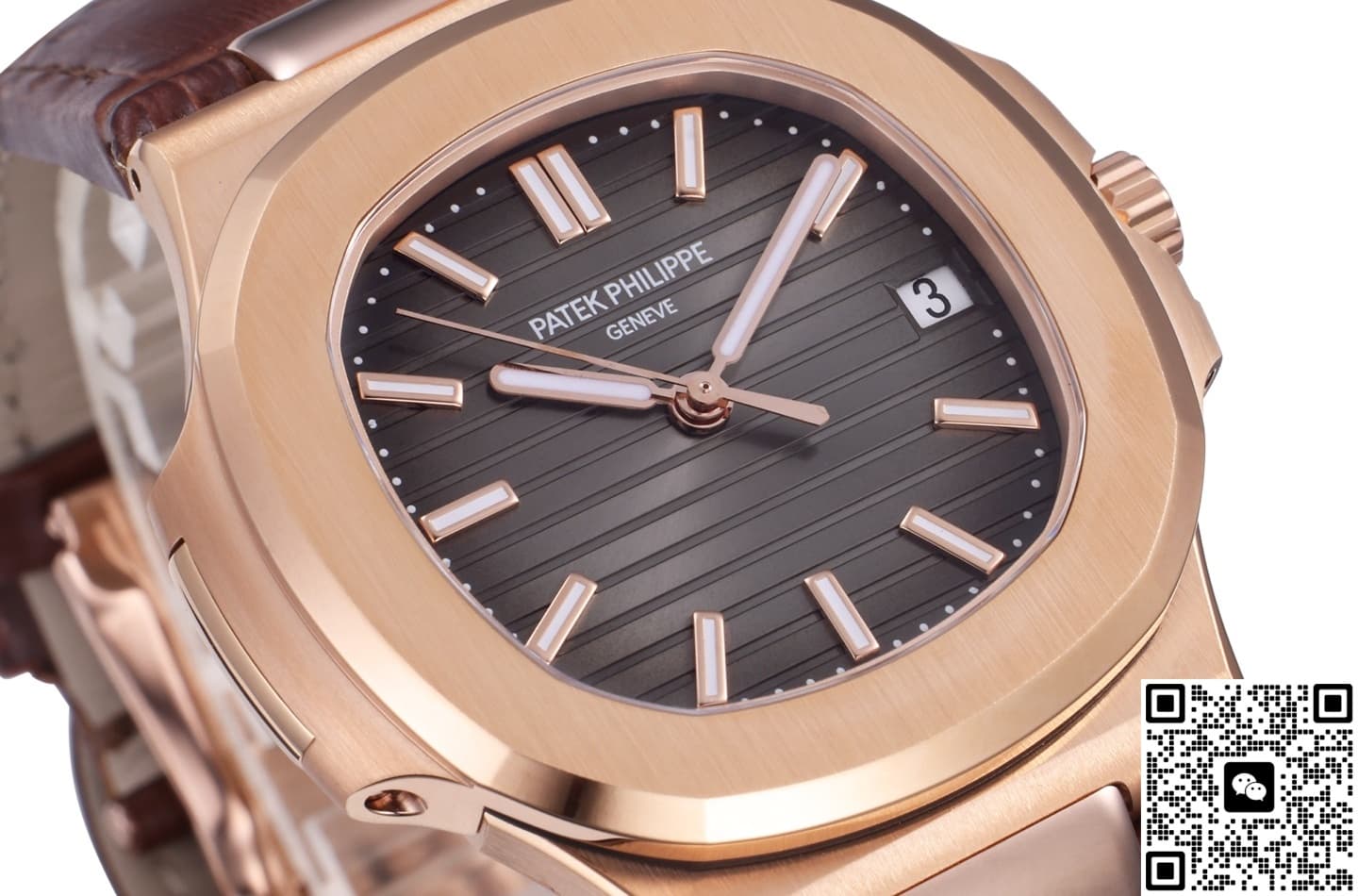 Patek Philippe Nautilus 5711R BB Factory Rose Gold Case