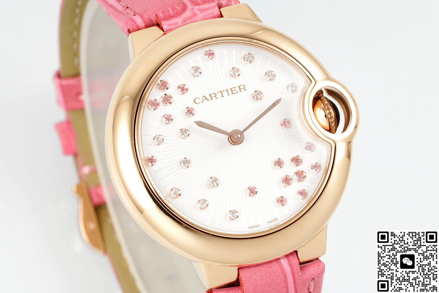 Cartier Ballon Bleu WGBB0059 AF Factory Rose Gold Case