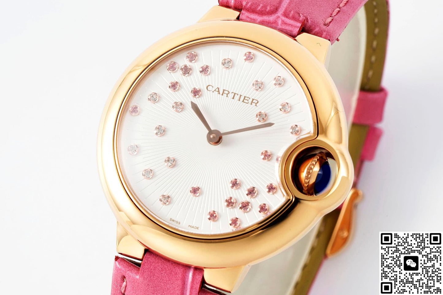 Cartier Ballon Bleu WGBB0059 AF Factory Rose Gold Case