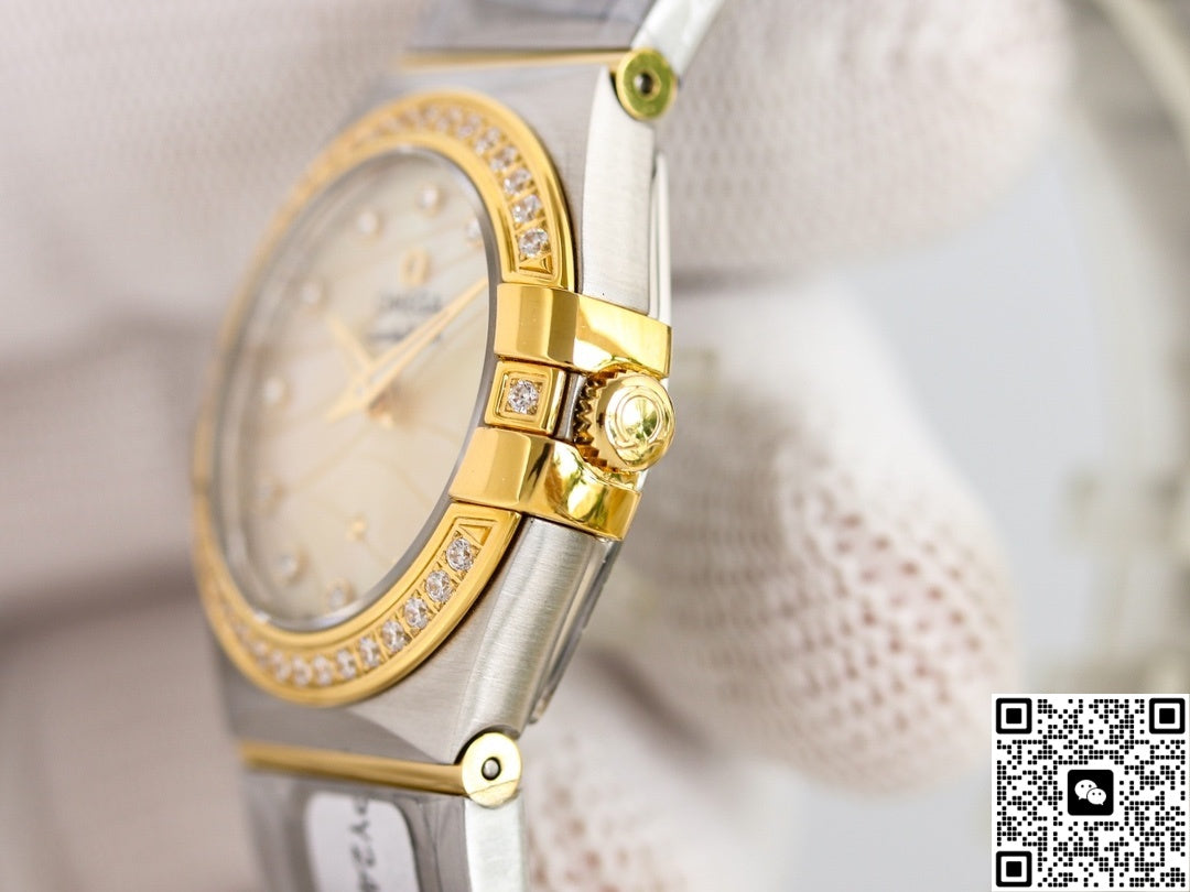 Omega Constellation 123.20.27.60.57.001 3S Factory Two-Tone Strap