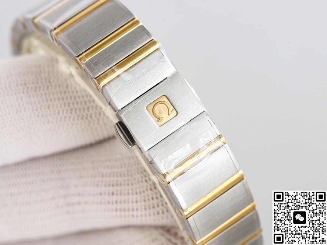 Omega Constellation 123.20.27.60.57.001 3S Factory Two-Tone Strap