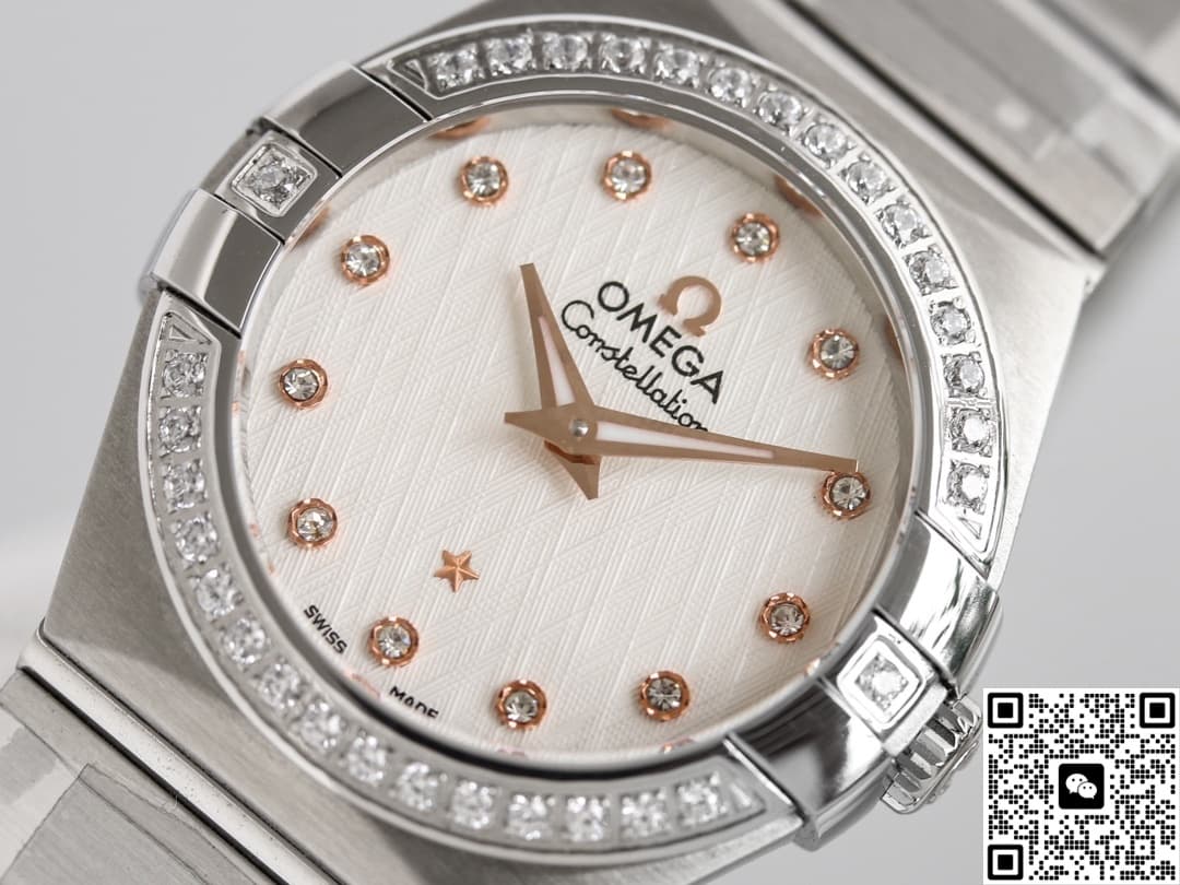 Omega Constellation 123.10.27.60.52.001 3S Factory Quartz Movement