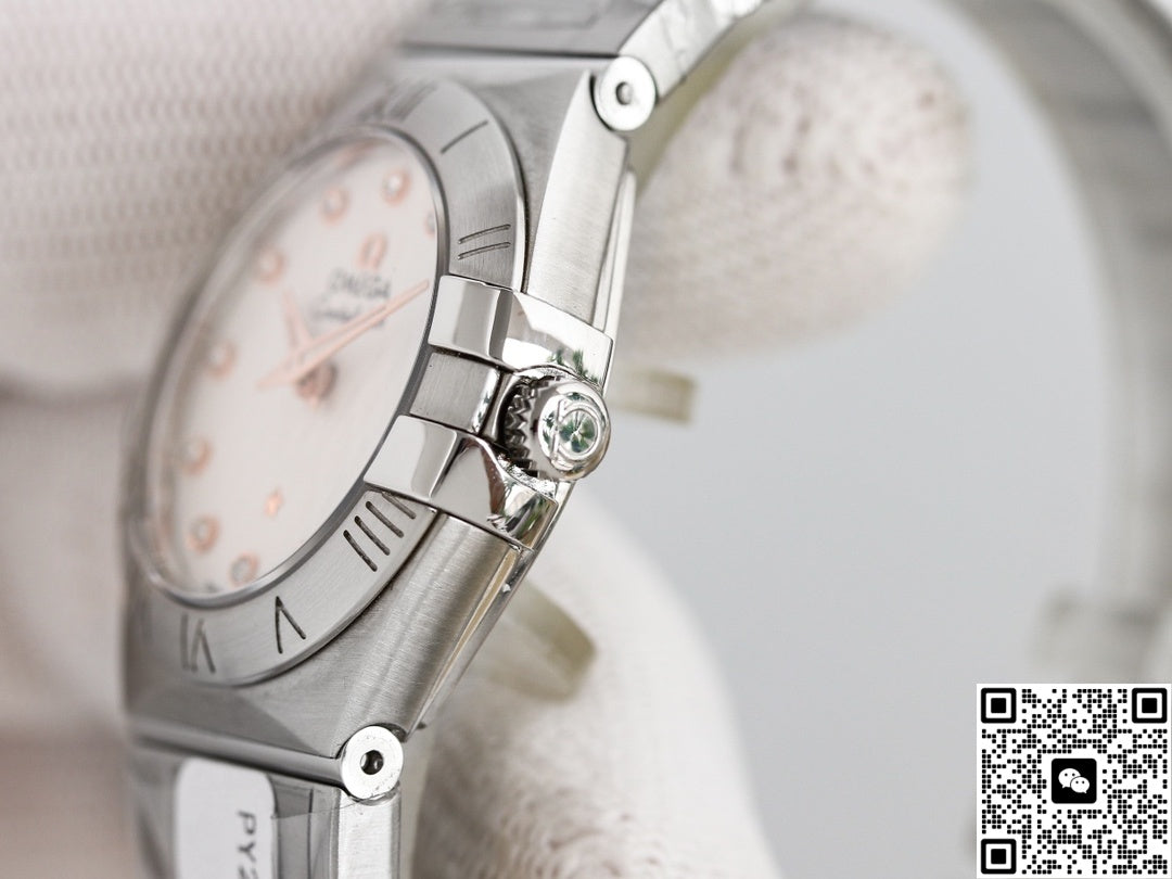 Omega Constellation 123.10.27.60.52.001 3S Factory Quartz Movement