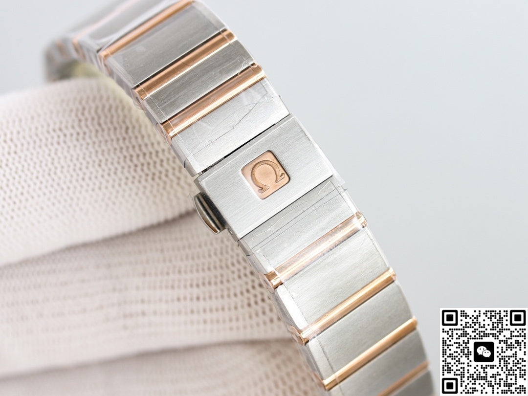 Omega Constellation 123.20.27.60.52.002 3S Factory Red Gold Bezel