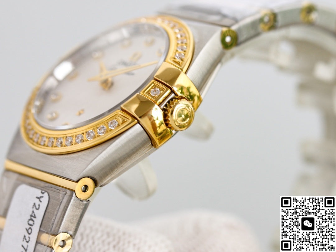 Omega Constellation 123.20.27.60.52.001 3S Factory Sapphire Crystal
