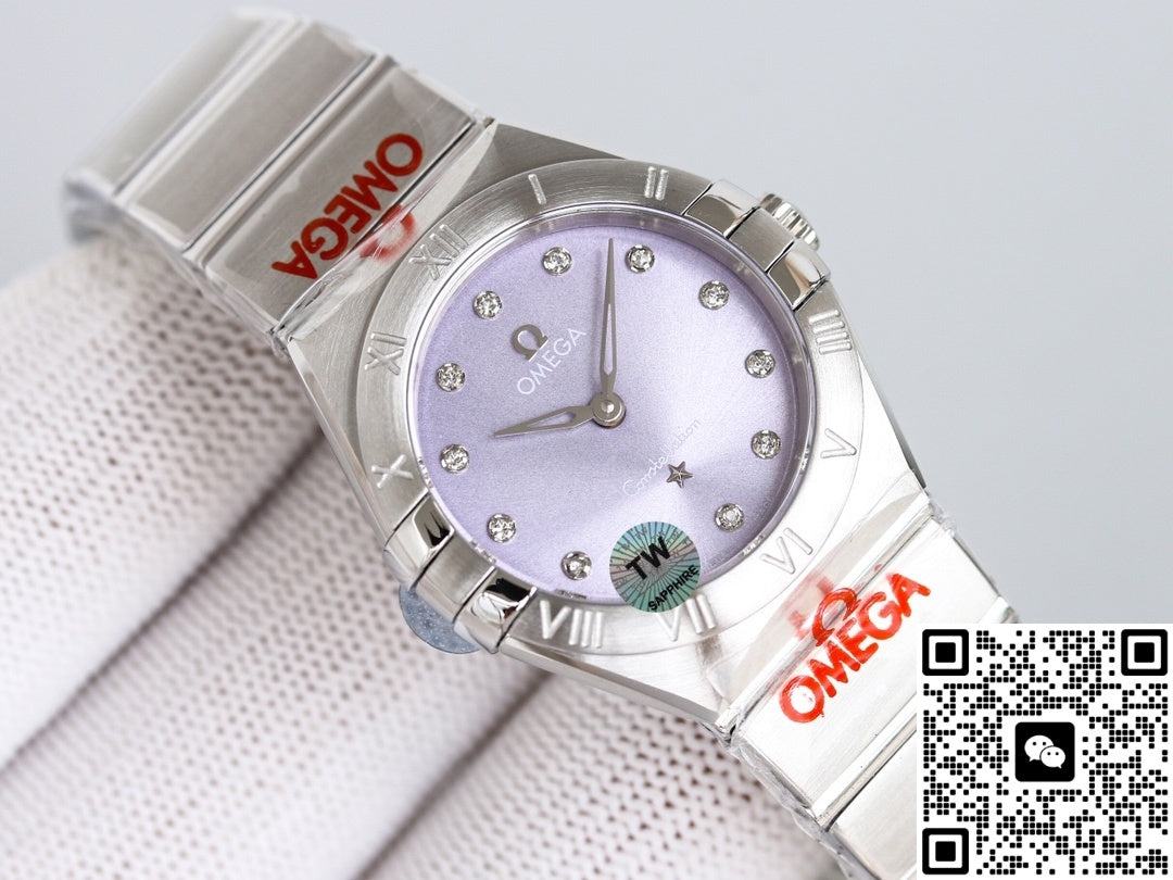 Omega Constellation 131.10.28.60.60.002 TW Factory Sapphire Crystal