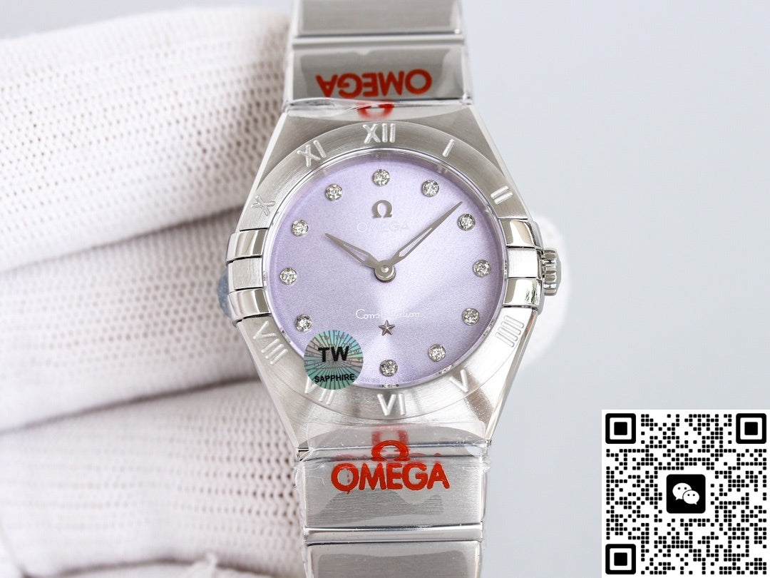 Omega Constellation 131.10.28.60.60.002 TW Factory Sapphire Crystal