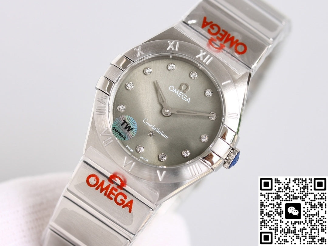 Omega Constellation 131.10.28.60.60.001 TW Factory Stainless Steel Case