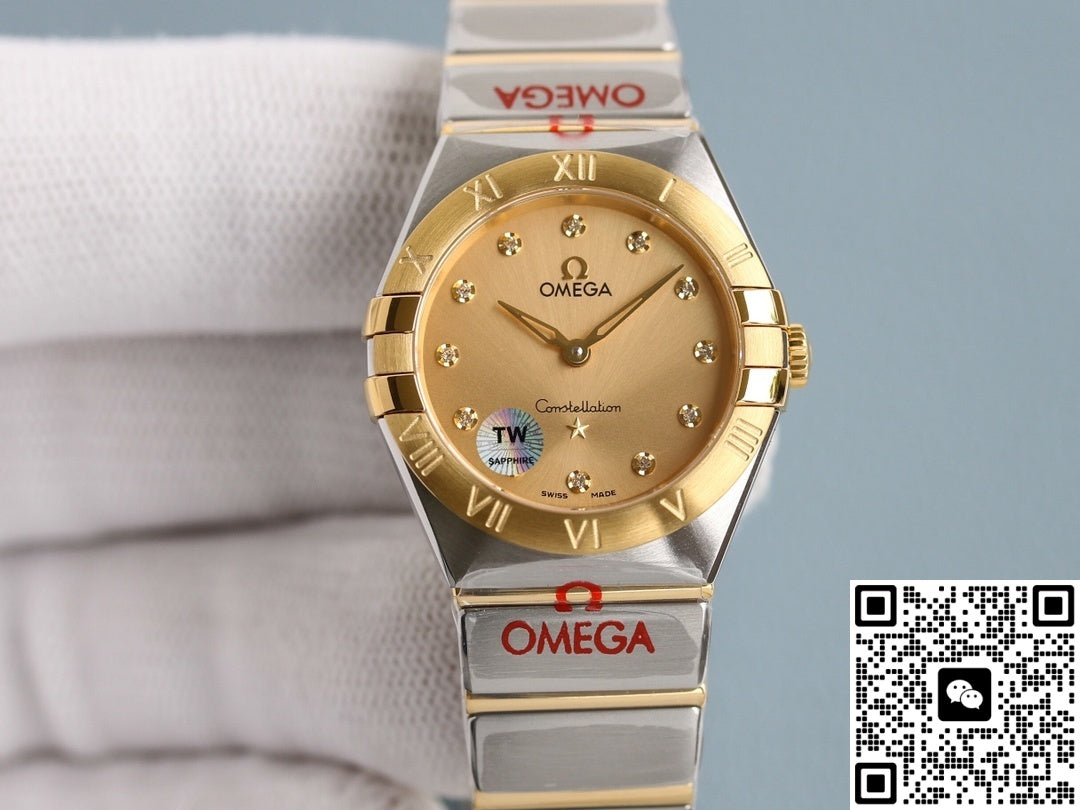 Omega Constellation 131.25.28.60.55.001 TW Factory Quartz Movement