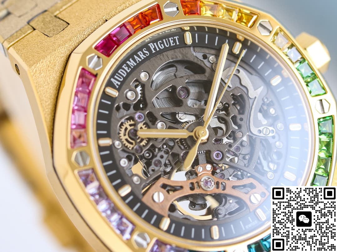 Audemars Piguet Royal Oak 15412BA.YG.1224BA.01 GR Factory Sapphire Crystal