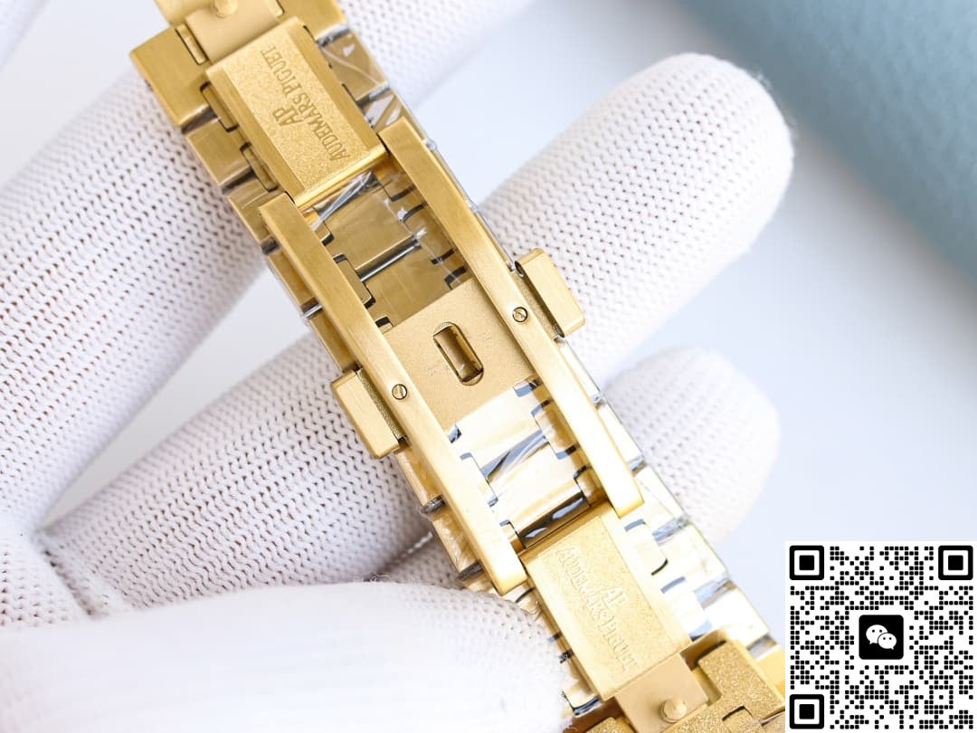 Audemars Piguet Royal Oak 15412BA.YG.1224BA.01 GR Factory Sapphire Crystal