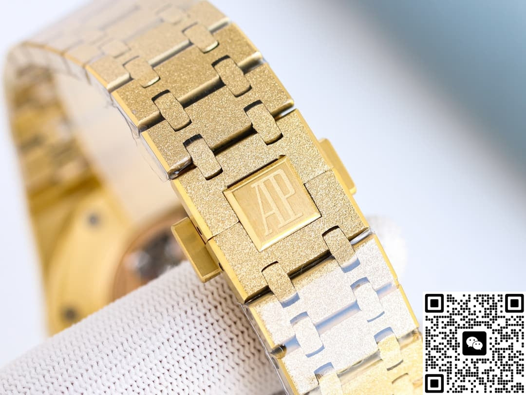 Audemars Piguet Royal Oak 15412BA.YG.1224BA.01 GR Factory Sapphire Crystal