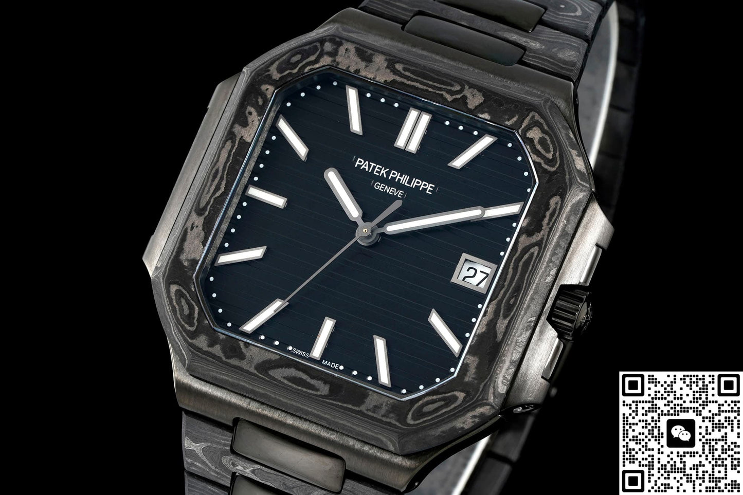 Patek Philippe CUBITUS 5821 DIW Factory Carbon Fiber Case