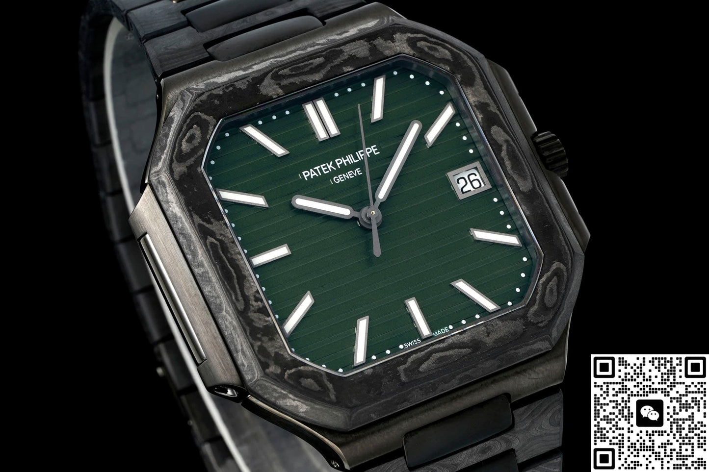 Patek Philippe CUBITUS 5821 DIW Factory Carbon Fiber Bezel