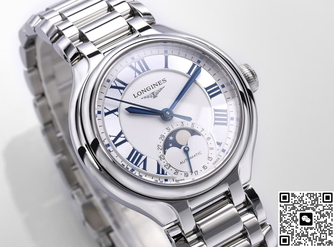 Longines Elegant L8.126.4.71.6 Lunar Phase