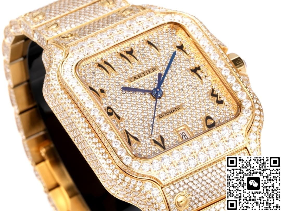 Cartier Santos F4 Factory Date Display