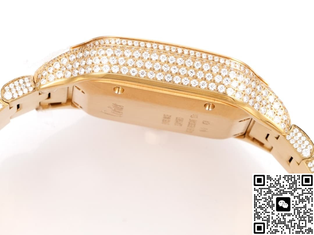 Cartier Santos F4 Factory Date Display
