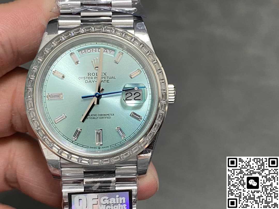 Rolex Day-Date m228396tbr-0039 QF Factory 904 Stainless Steel
