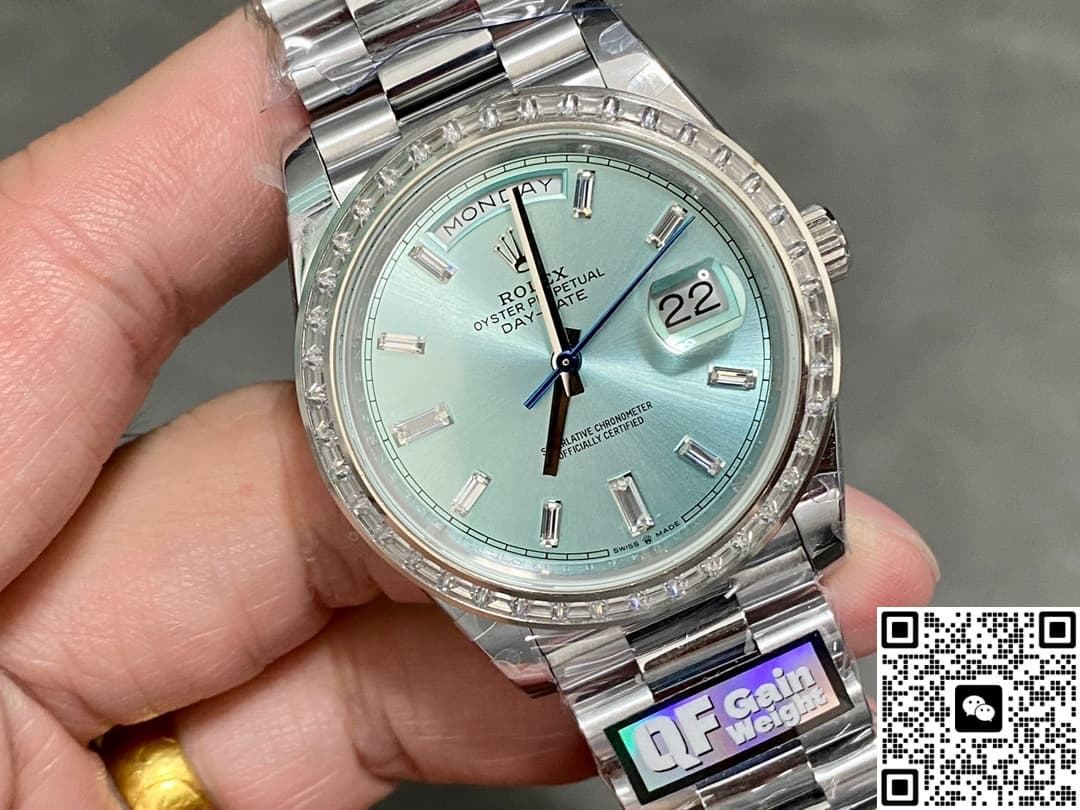 Rolex Day-Date m228396tbr-0039 QF Factory 904 Stainless Steel