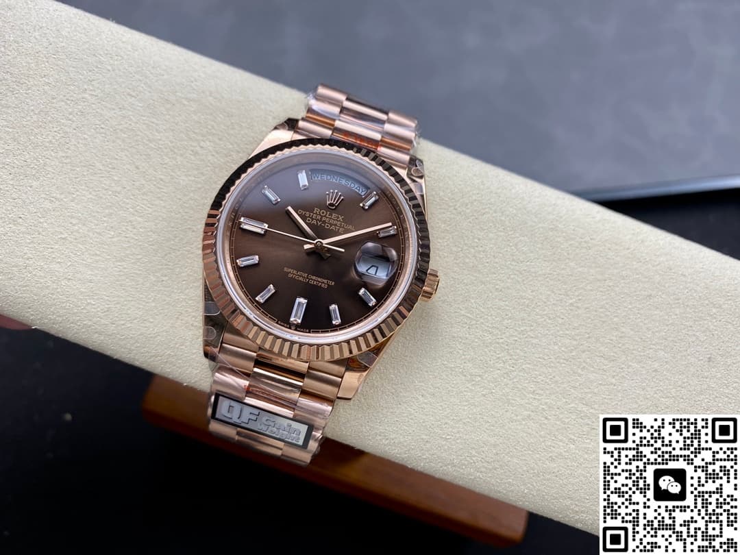 Rolex Day-Date m228235-0003 QF Factory Rose Gold