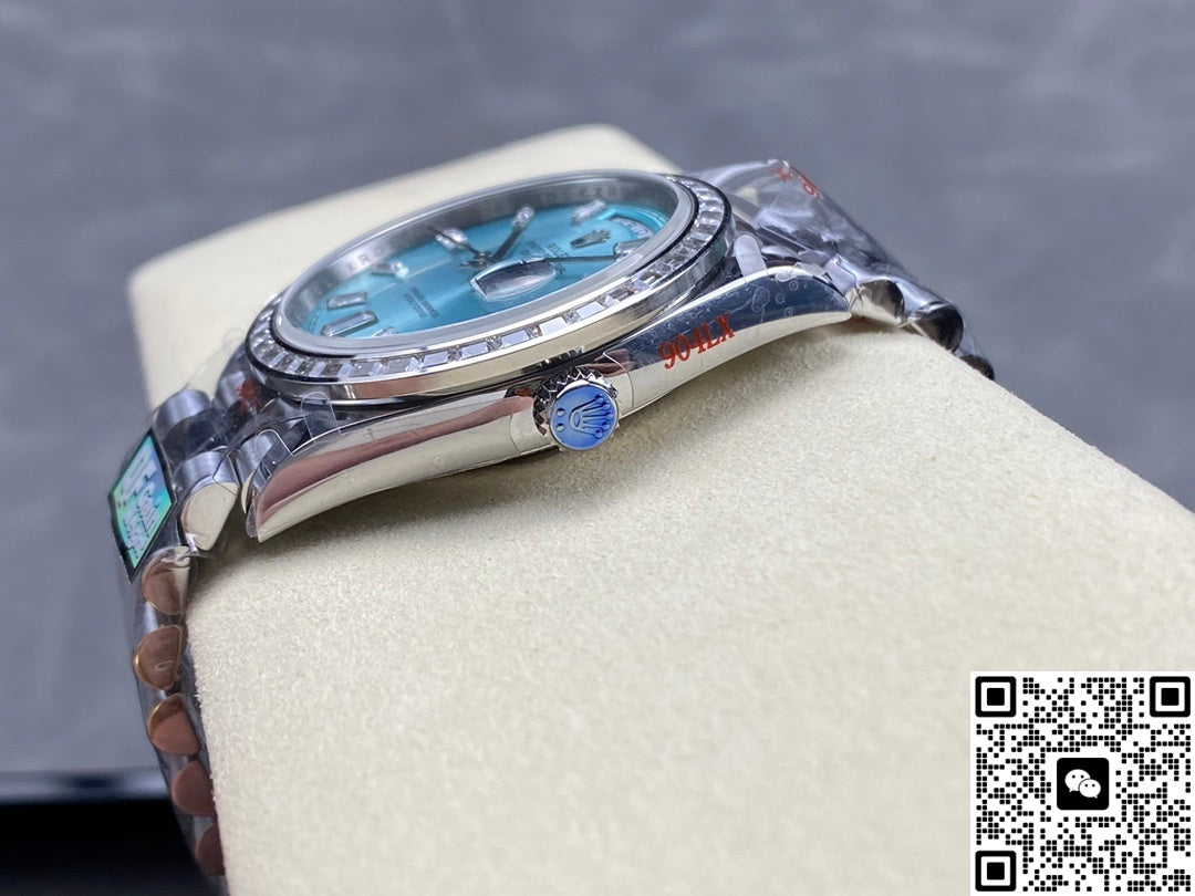 Rolex Day-Date m228396tbr-0002 QF Factory Silver Strap