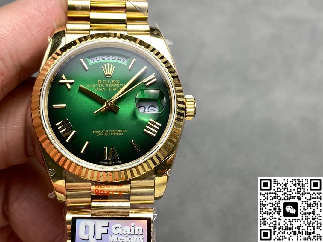 Rolex Day-Date m128238-0118 QF Factory Screw-Down Crown